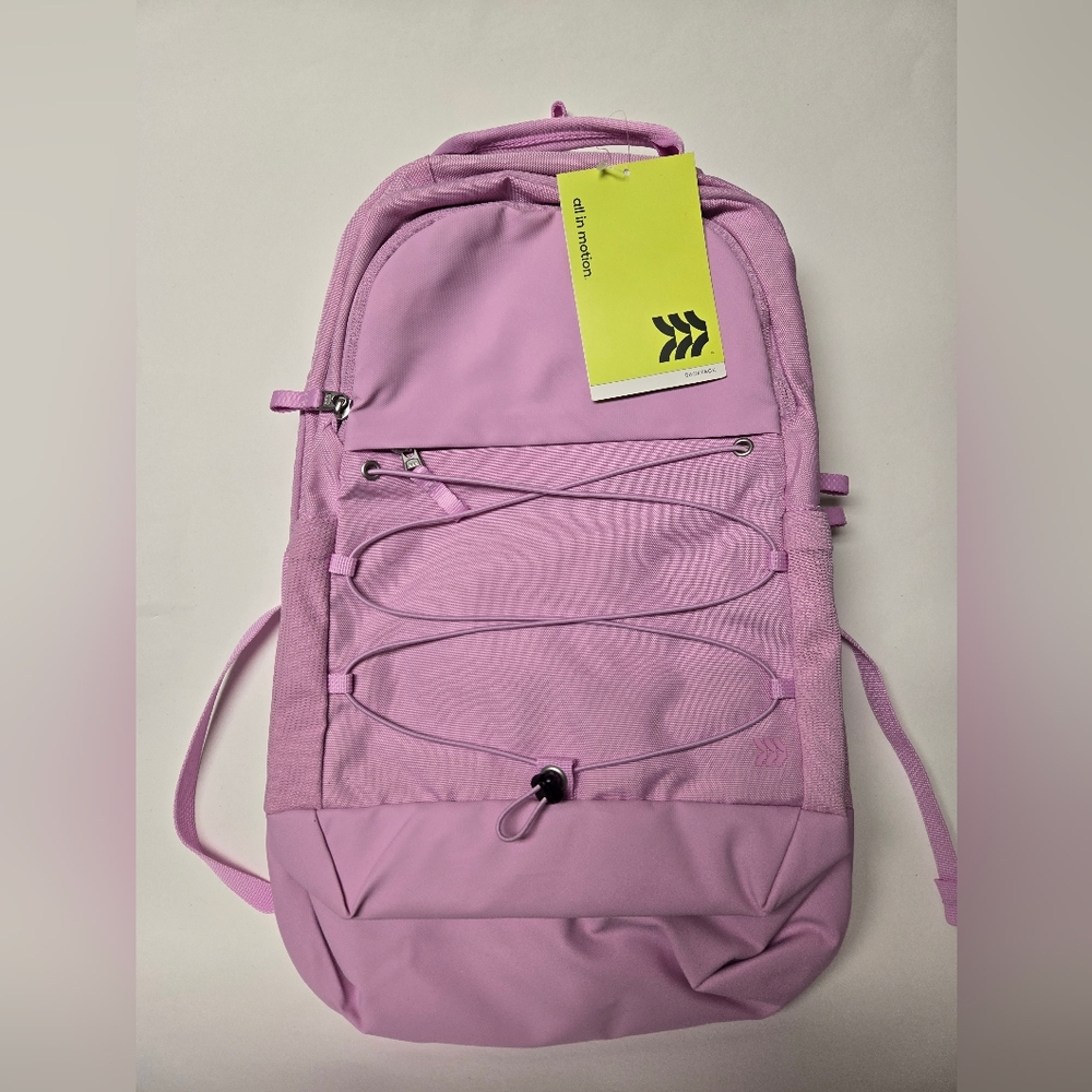 All In Motion Pink Sporty Backpack - Picture 8 of 8